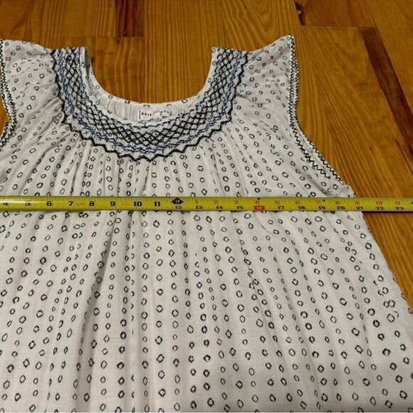 Apiece Apart Aborsano Smock Neck Tiered Maxi Dress Women’s SIZE SMALL - Picture 11 of 14